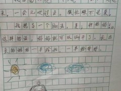 小女儿作文说妈妈像牛魔王偏心哥哥 兄妹争宠引发家庭思考